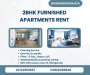 Furnished Two-Bedroom Apartment For Rent In Bashundhara R/A